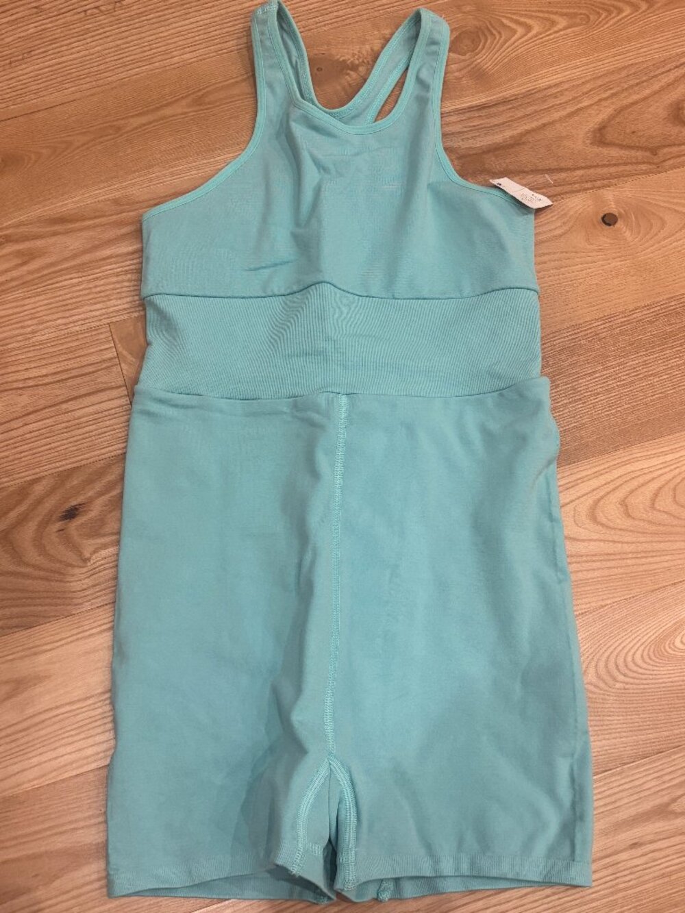 Free Movement Teal One Piece Workout Romper | Women's XS NWT